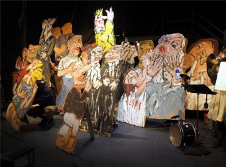 Bread and Puppet Theatre: The Honey Let’s Go Home Opera & Diagonal Life Circus
