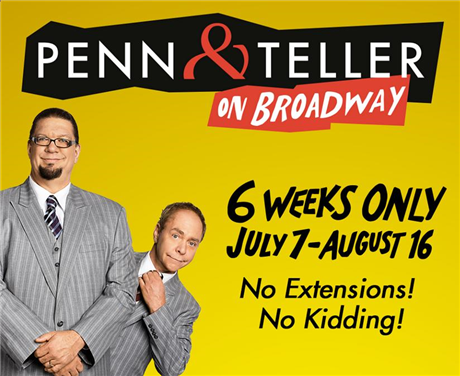 Penn & Teller On Broadway