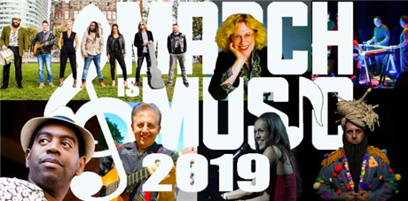 March is Music - Local, national, and international artists at Pregones