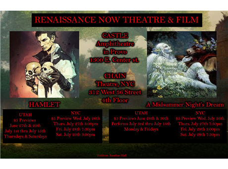 Renaissance Now Theatre & Film 2023 Season