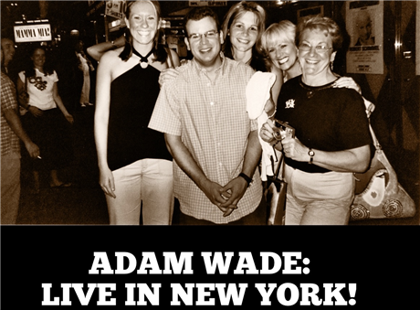 Adam Wade: LIVE IN NEW YORK!