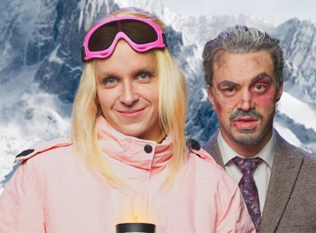 Gwyneth Goes Skiing