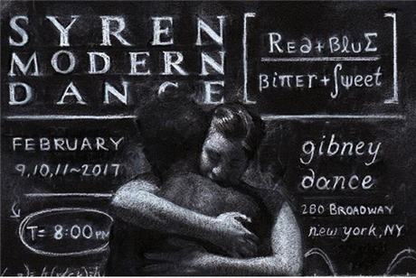 Syren Modern Dance: red and blue, bitter and sweet